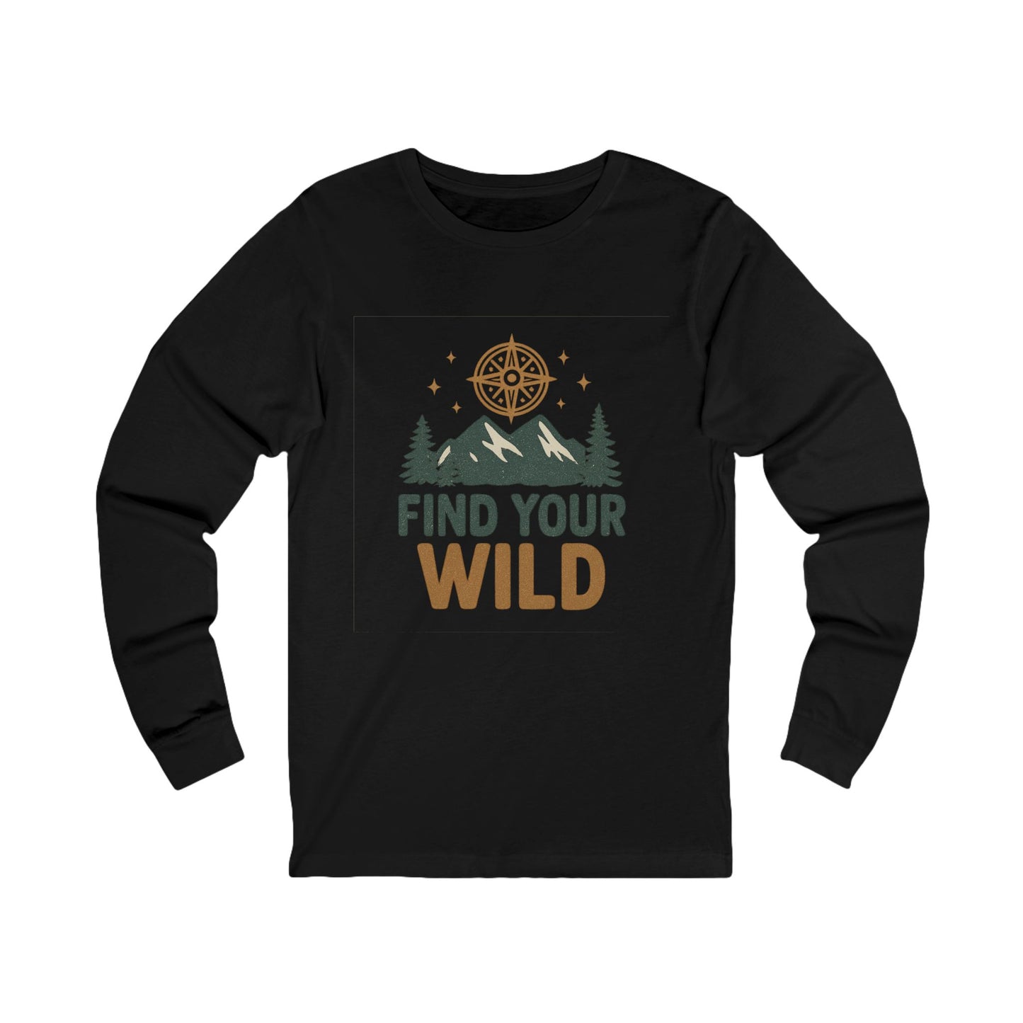 Find Your Wild Unisex Long Sleeve Tee