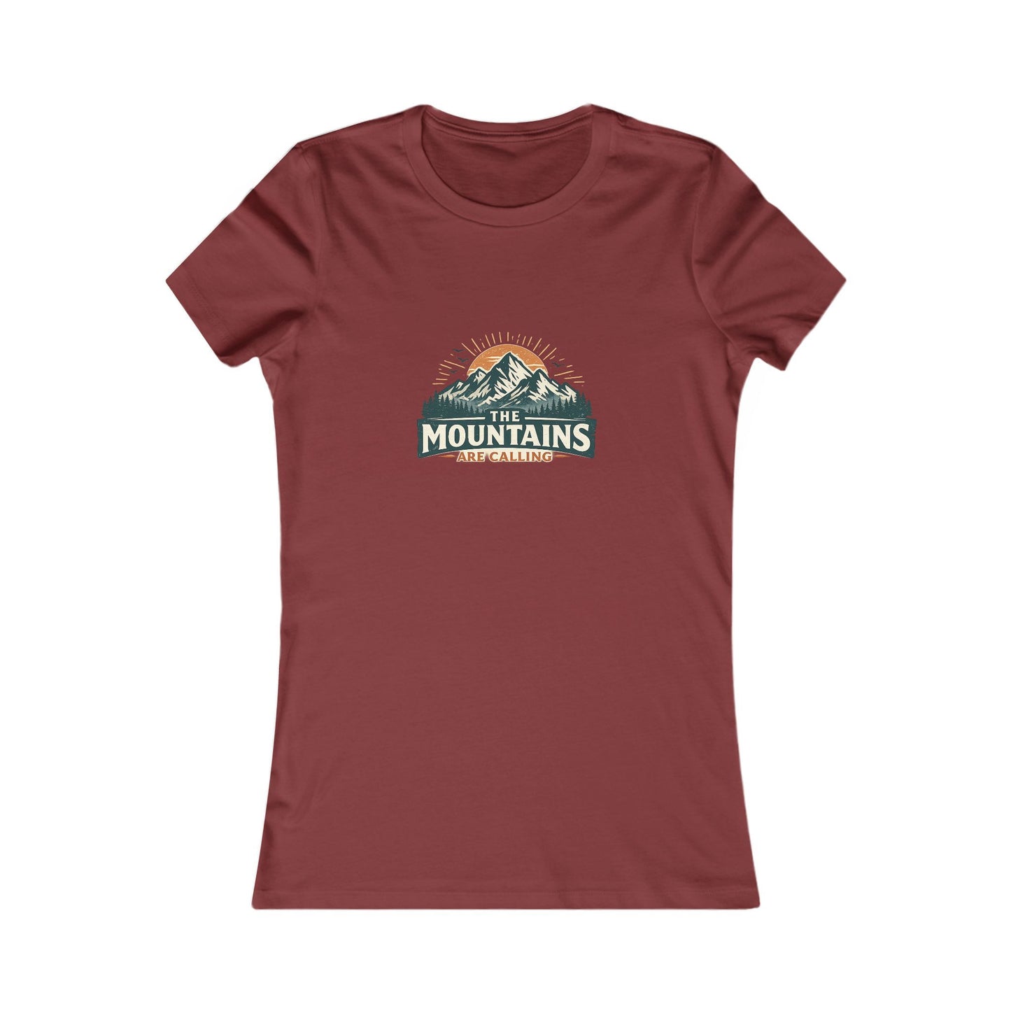 The Mountains Are Calling Women's Favorite Tee
