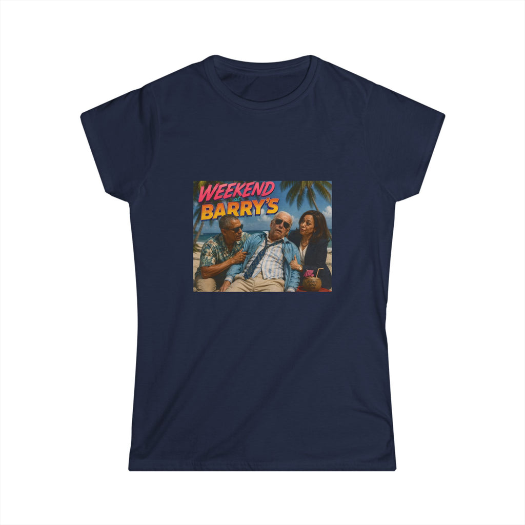 Weekend at Barrys Women's Tee - Political Parody