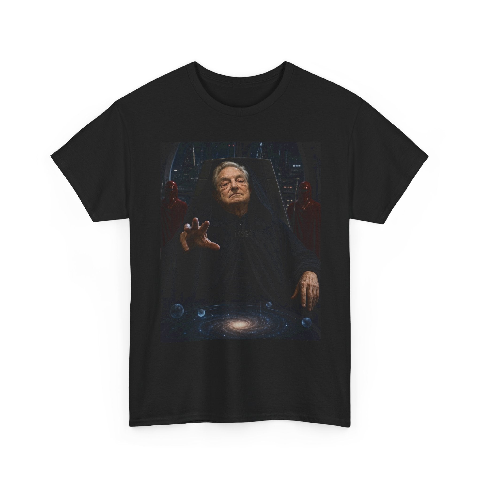 Soros Emperor Shirt - Dark Lord Parody T-Shirt - Political Sci-Fi Gift