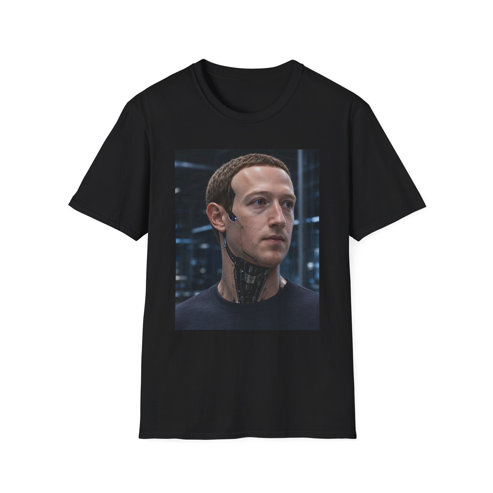 Zuckerberg Android T-Shirt - Political Parody Tee