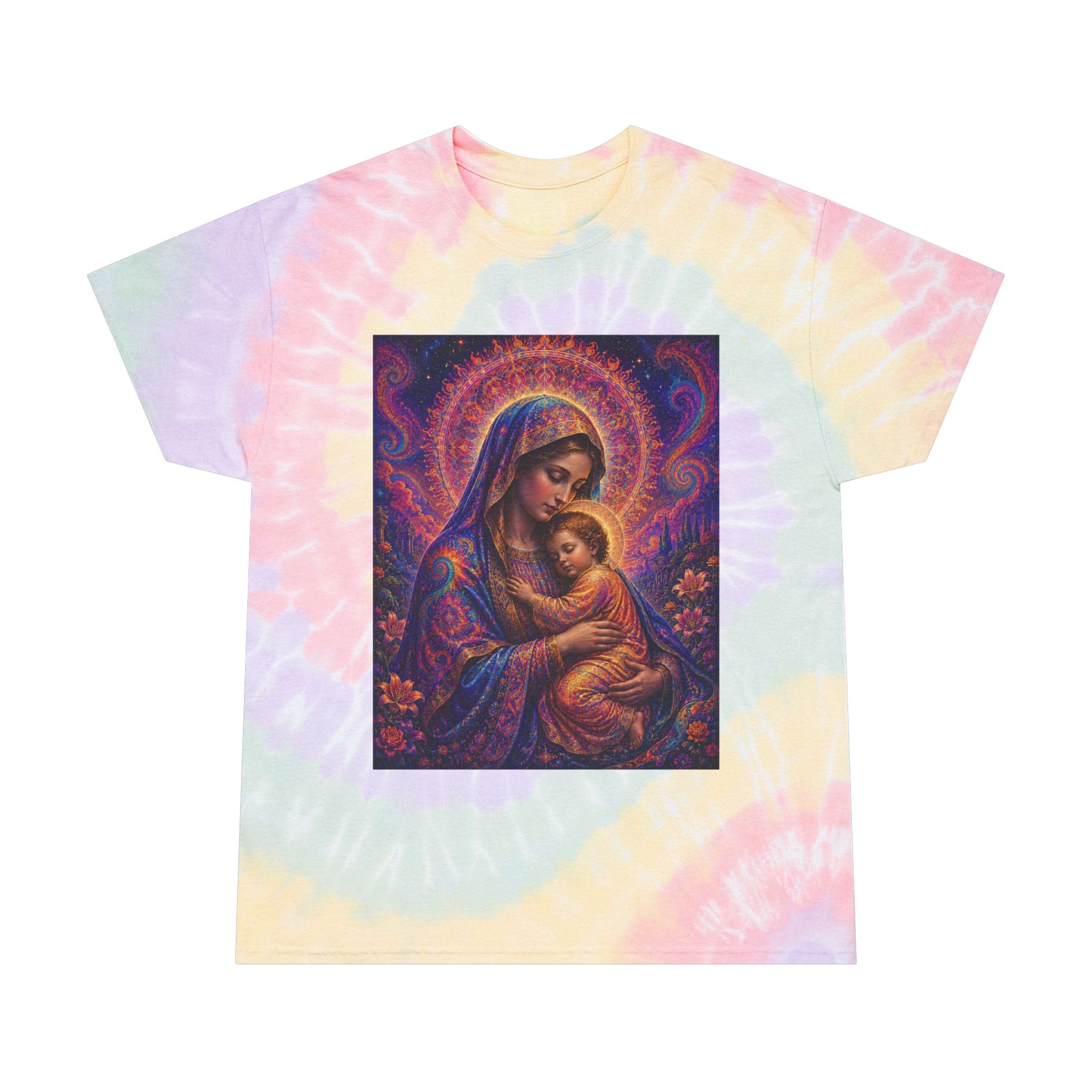 Divine Madonna Tie-Dye Spiral