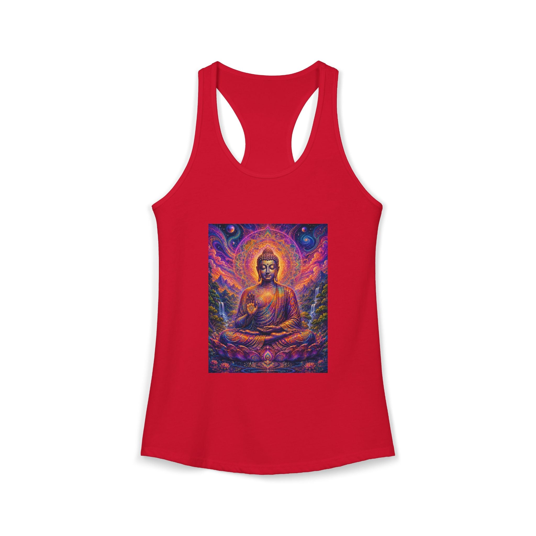 Cosmic Buddha Women's Racerback Tank