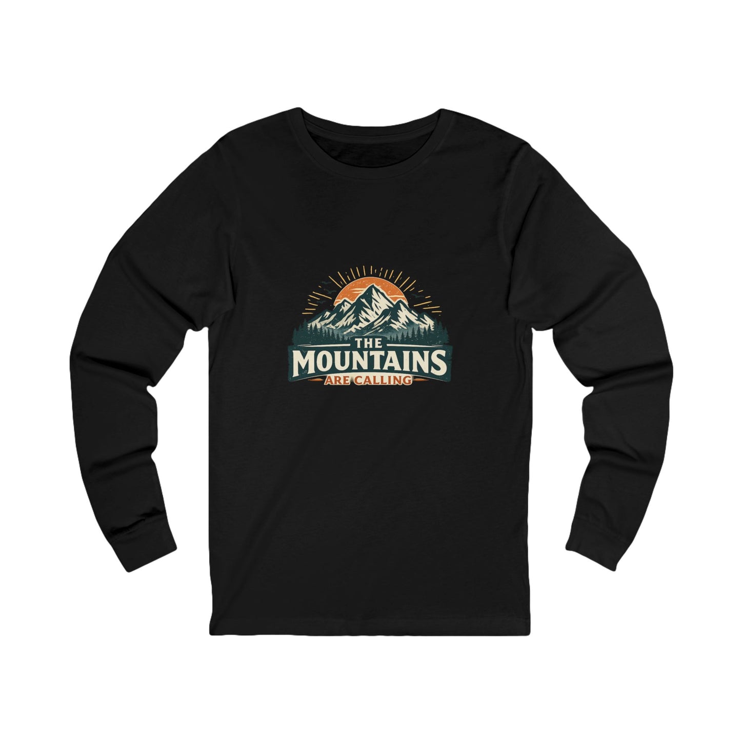 The Mountains Are Calling Unisex Long Sleeve Tee