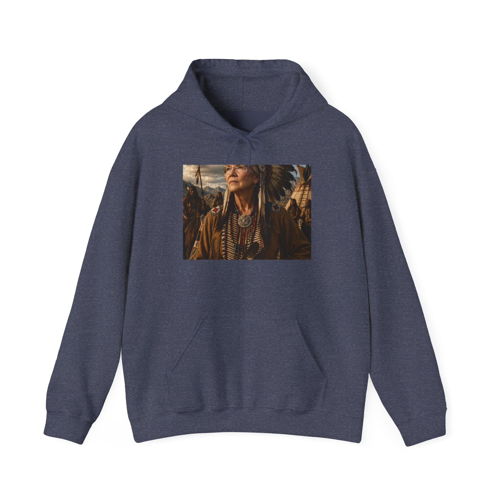 Elizabeth Warren Chief Hoodie - Political Parody Sweatshirt