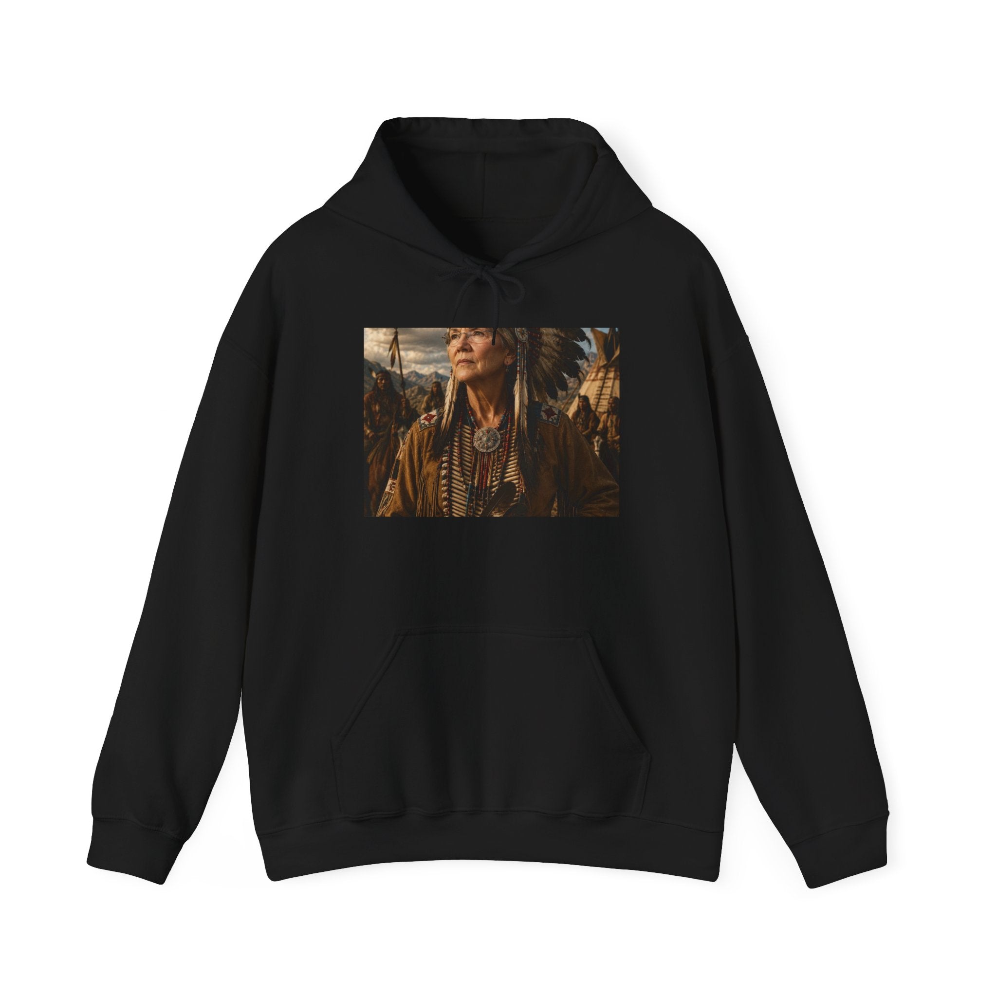 Elizabeth Warren Chief Hoodie - Political Parody Sweatshirt