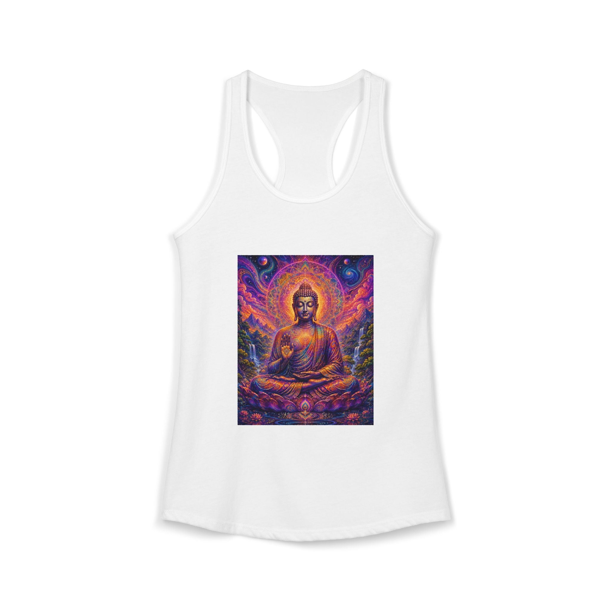 Cosmic Buddha Women's Racerback Tank
