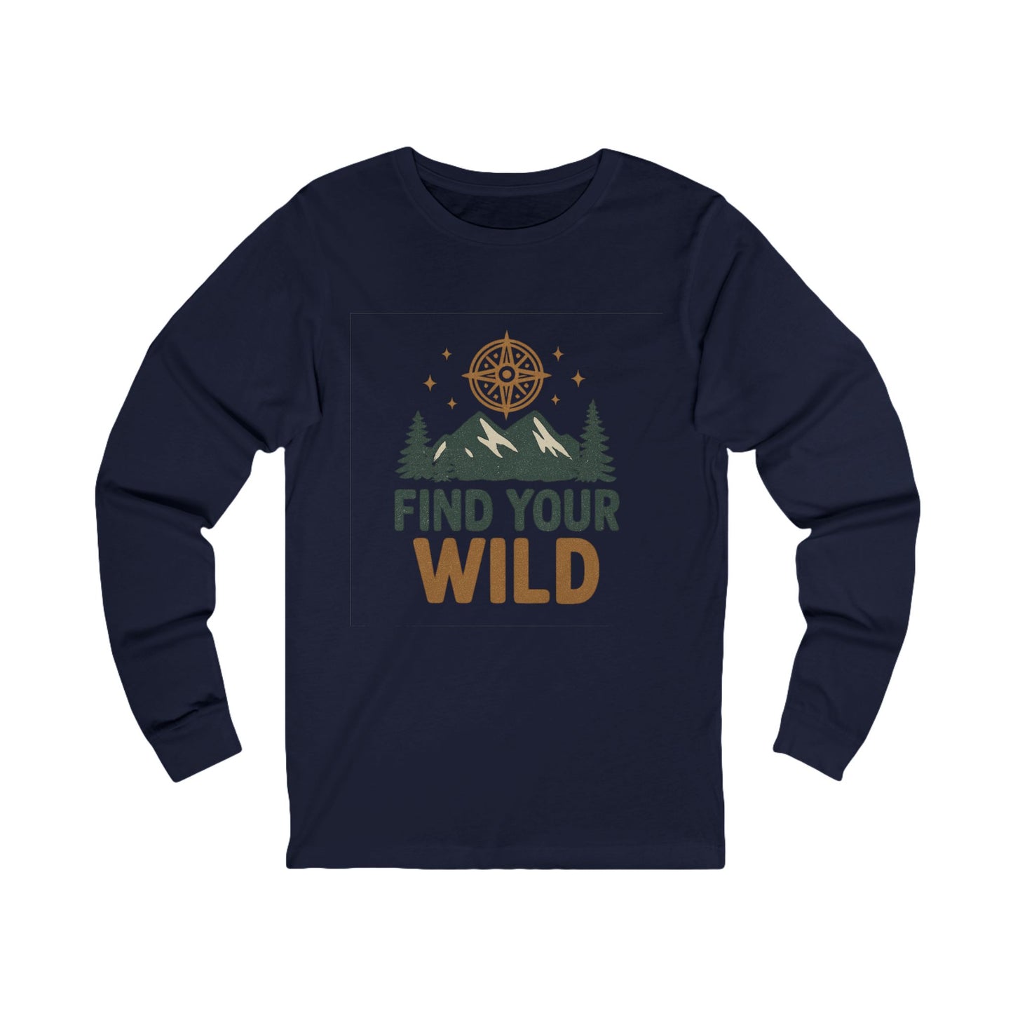 Find Your Wild Unisex Long Sleeve Tee