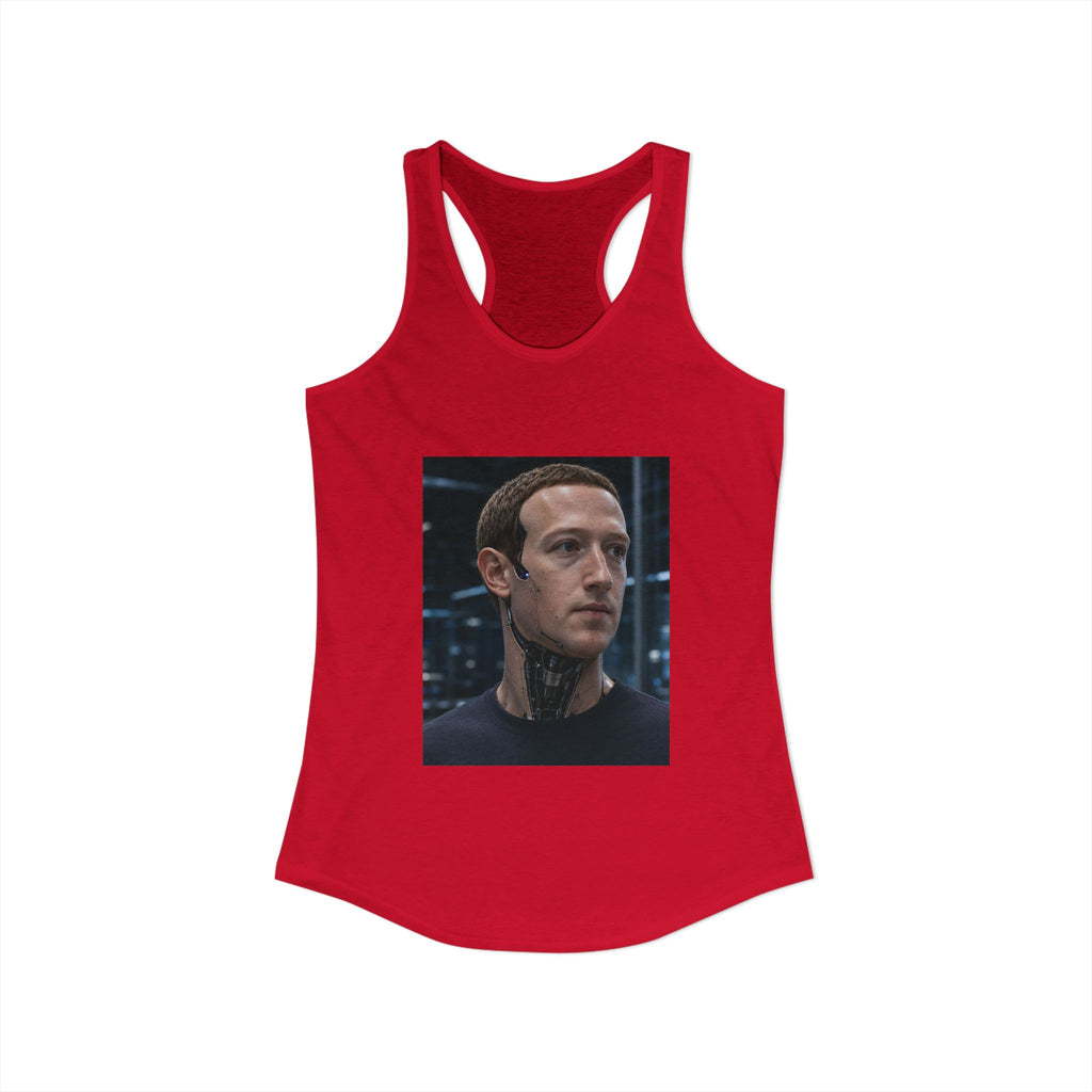 Zuckerberg Android Women's Racerback Tank