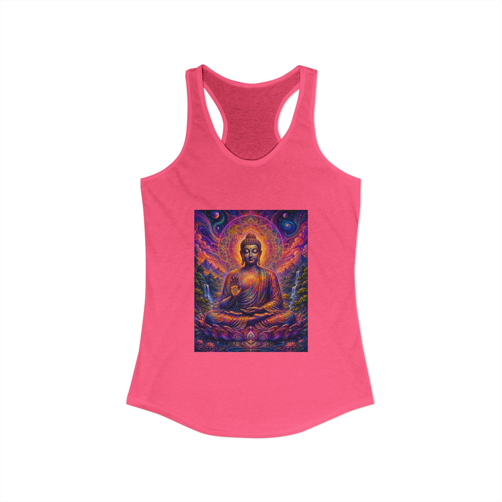 Cosmic Buddha Women's Racerback Tank