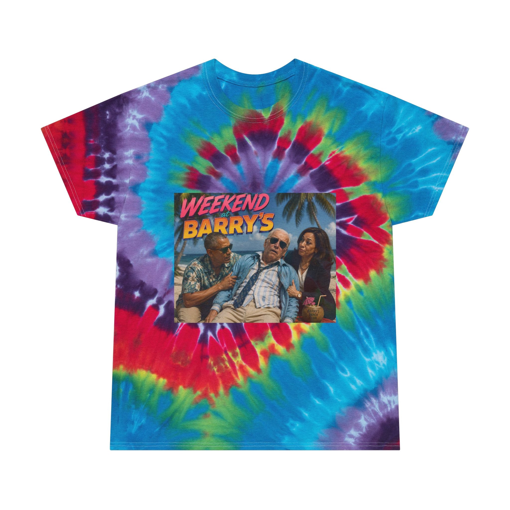 Weekend at Barrys Tie-Dye Spiral Tee