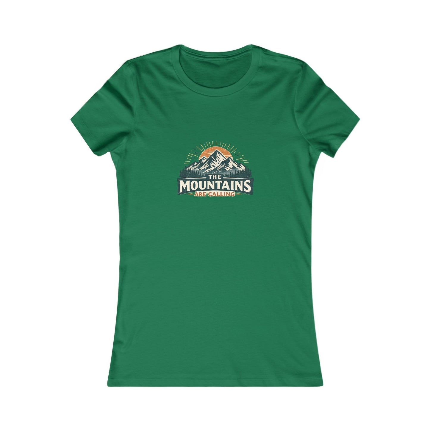 The Mountains Are Calling Women's Favorite Tee
