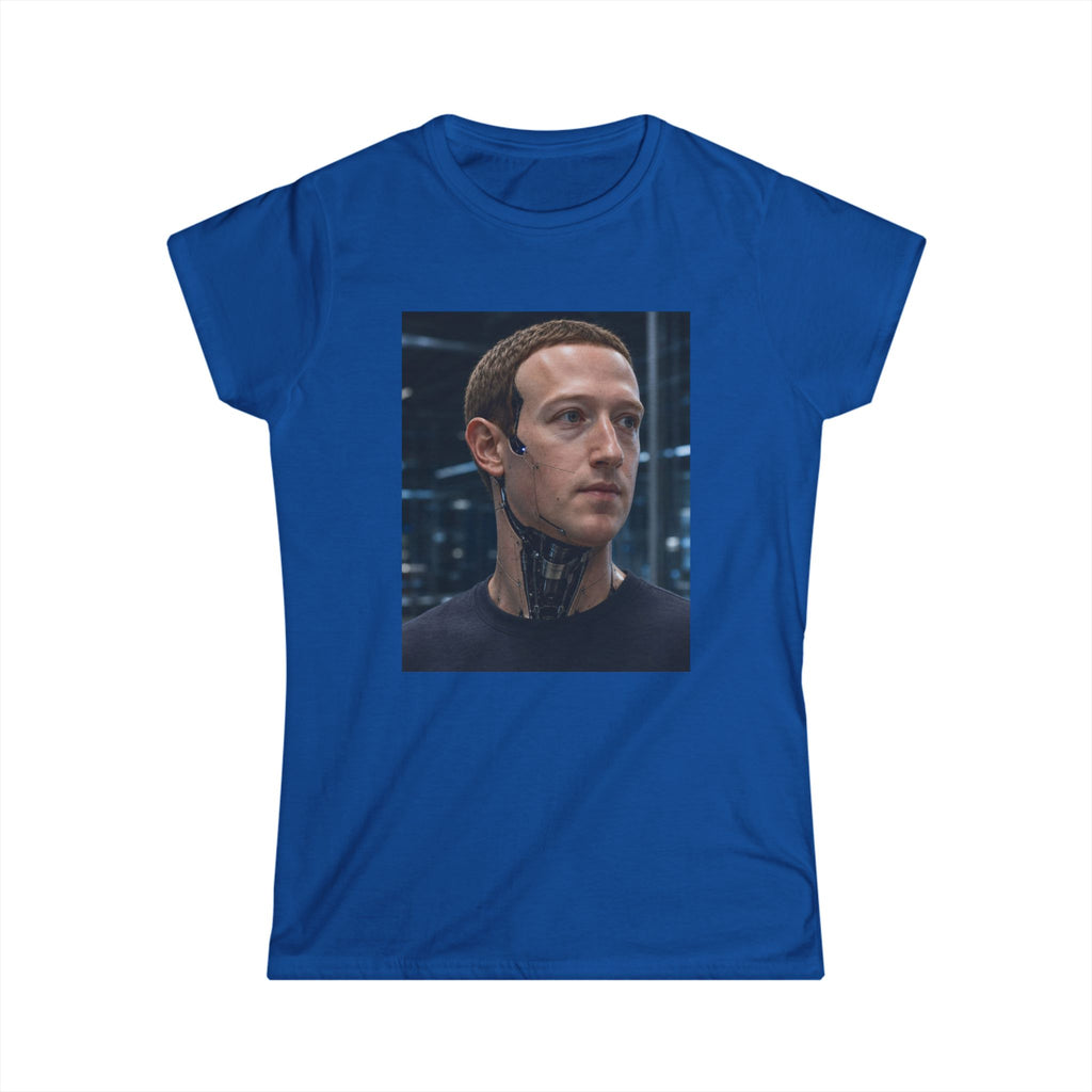 Zuckerberg Android Women's Tee - Political Parody