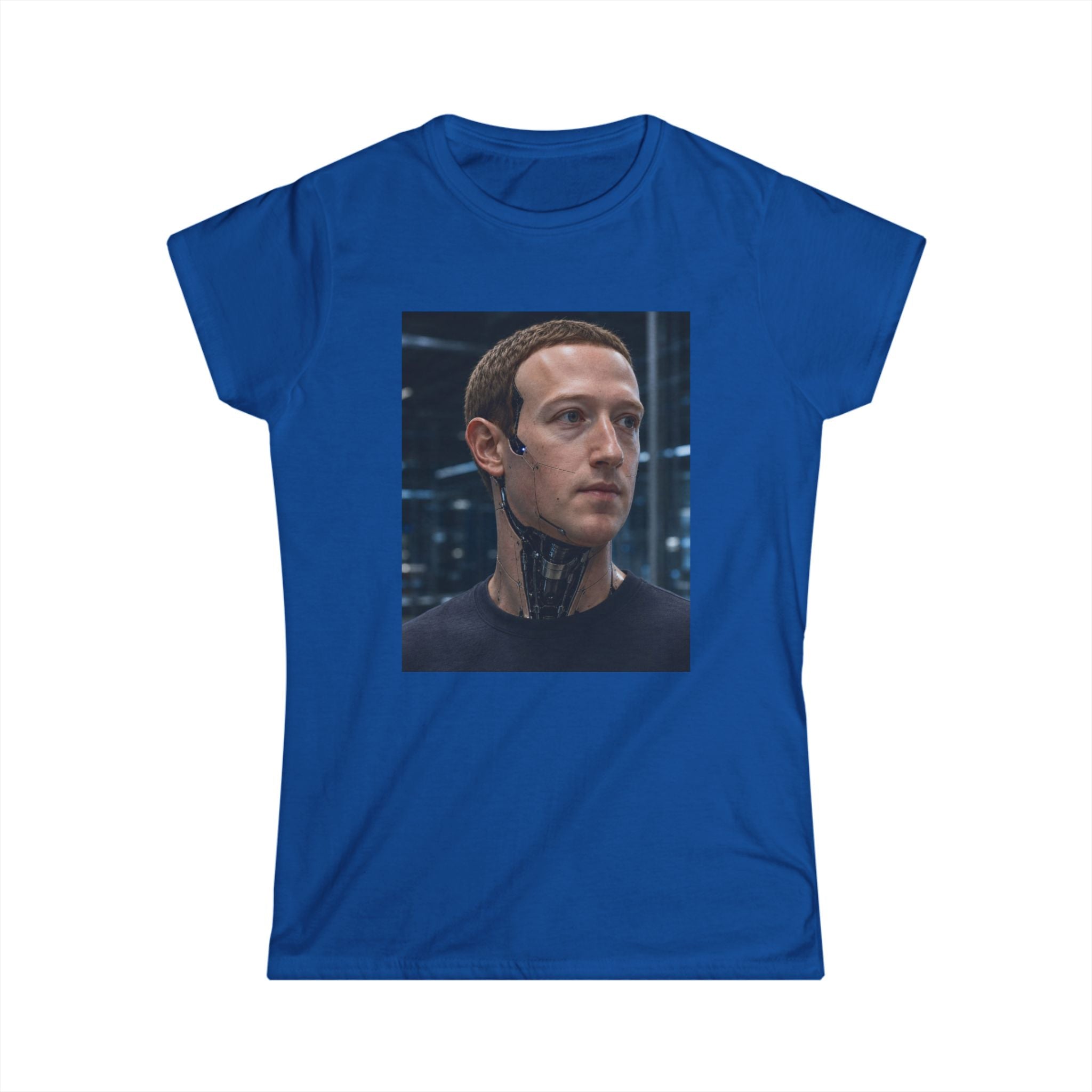 Zuckerberg Android Women's Tee - Political Parody