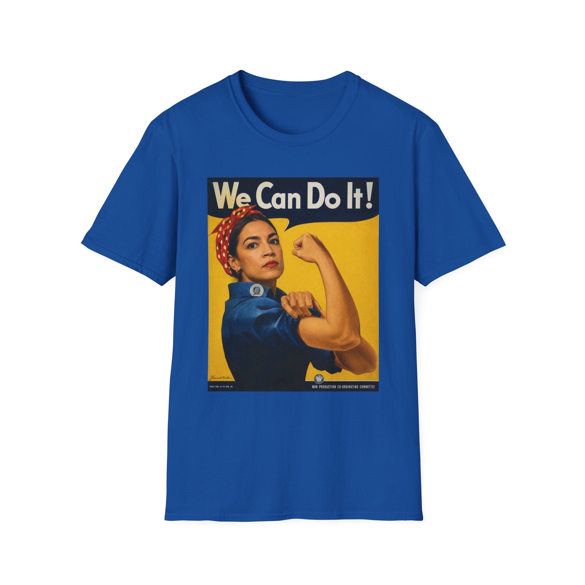 AOC Rosie Riveter T-Shirt - Political Parody Tee