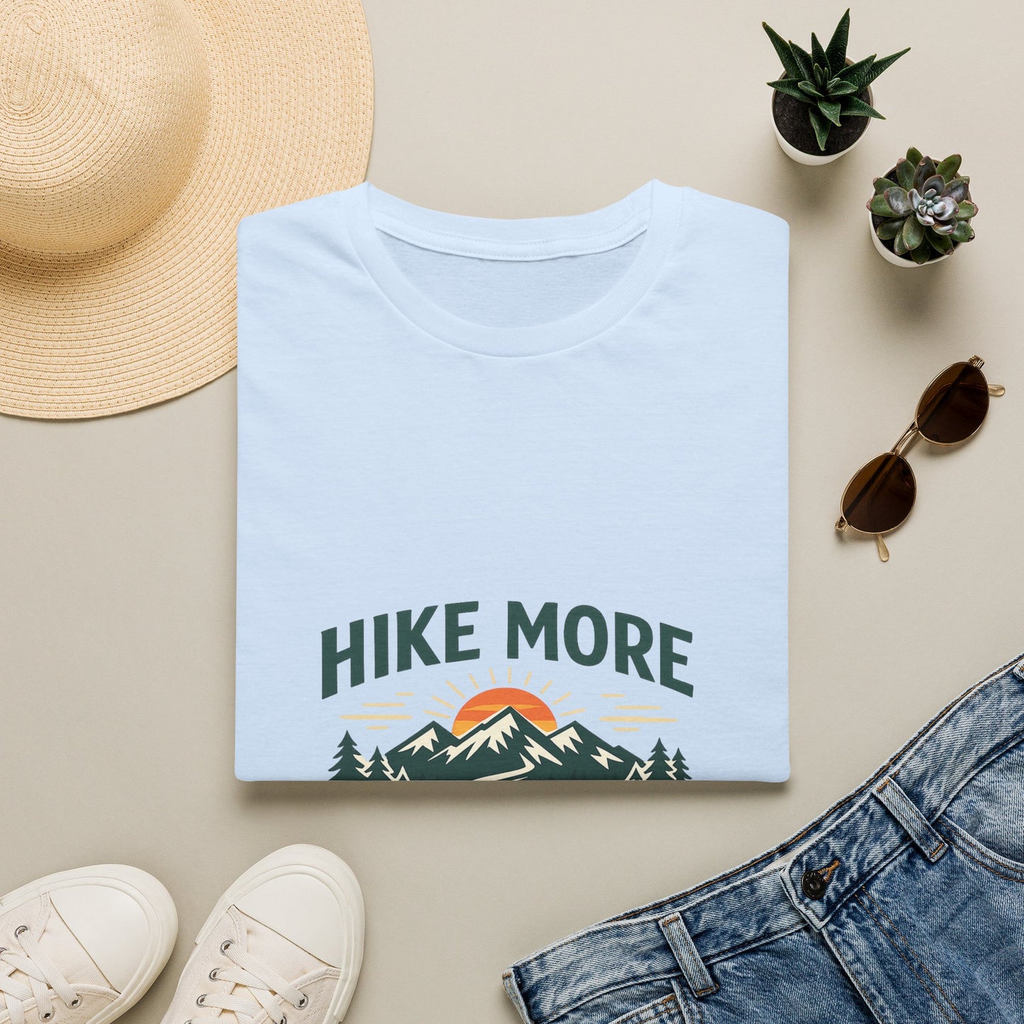 Hike More Worry Less T-Shirt