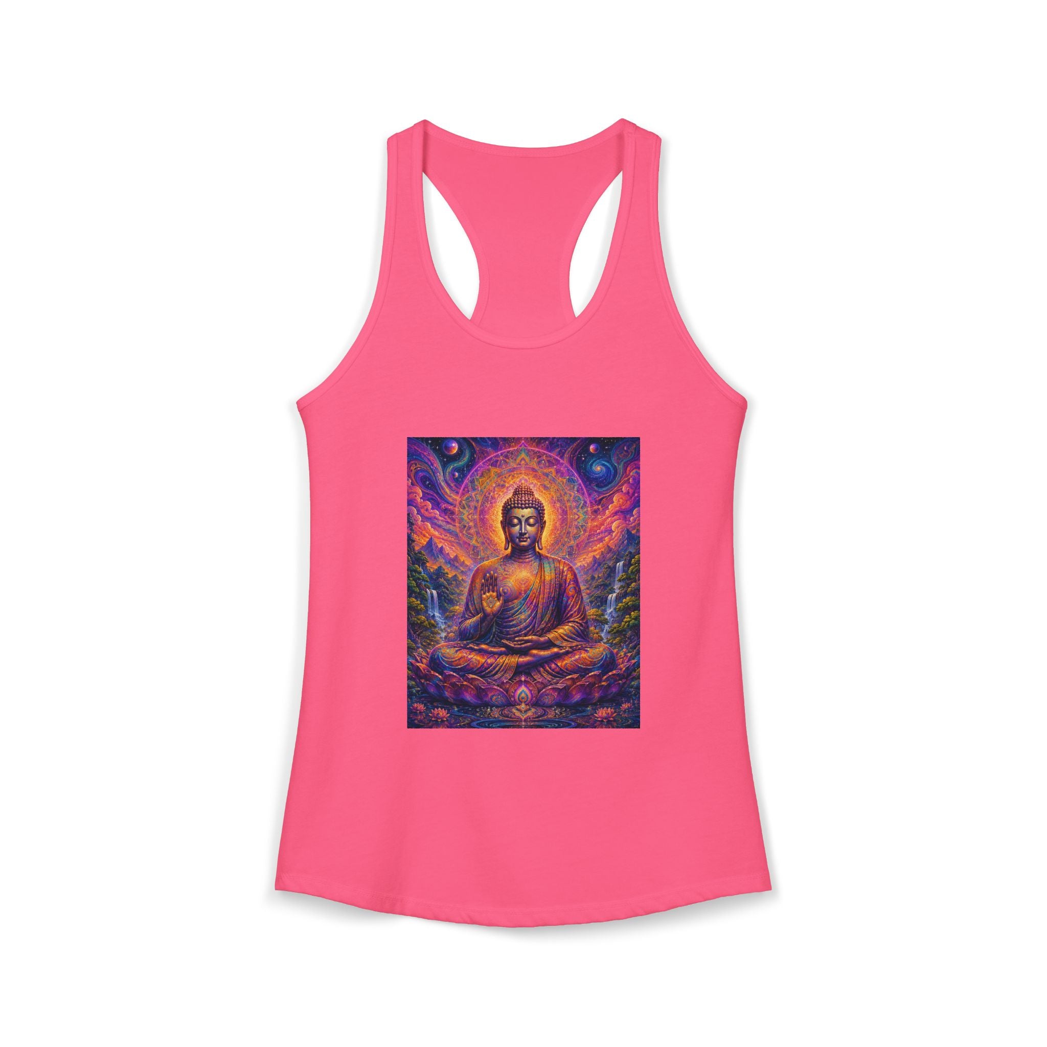 Cosmic Buddha Women's Racerback Tank