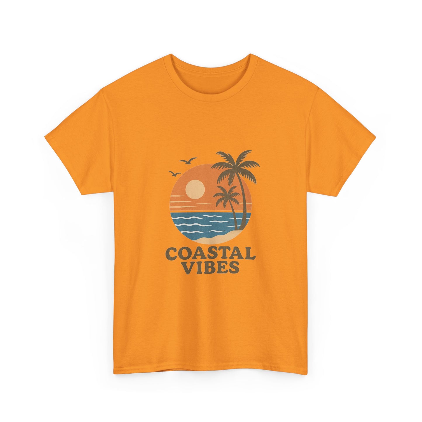 Coastal Vibes Unisex Heavy Cotton Tee