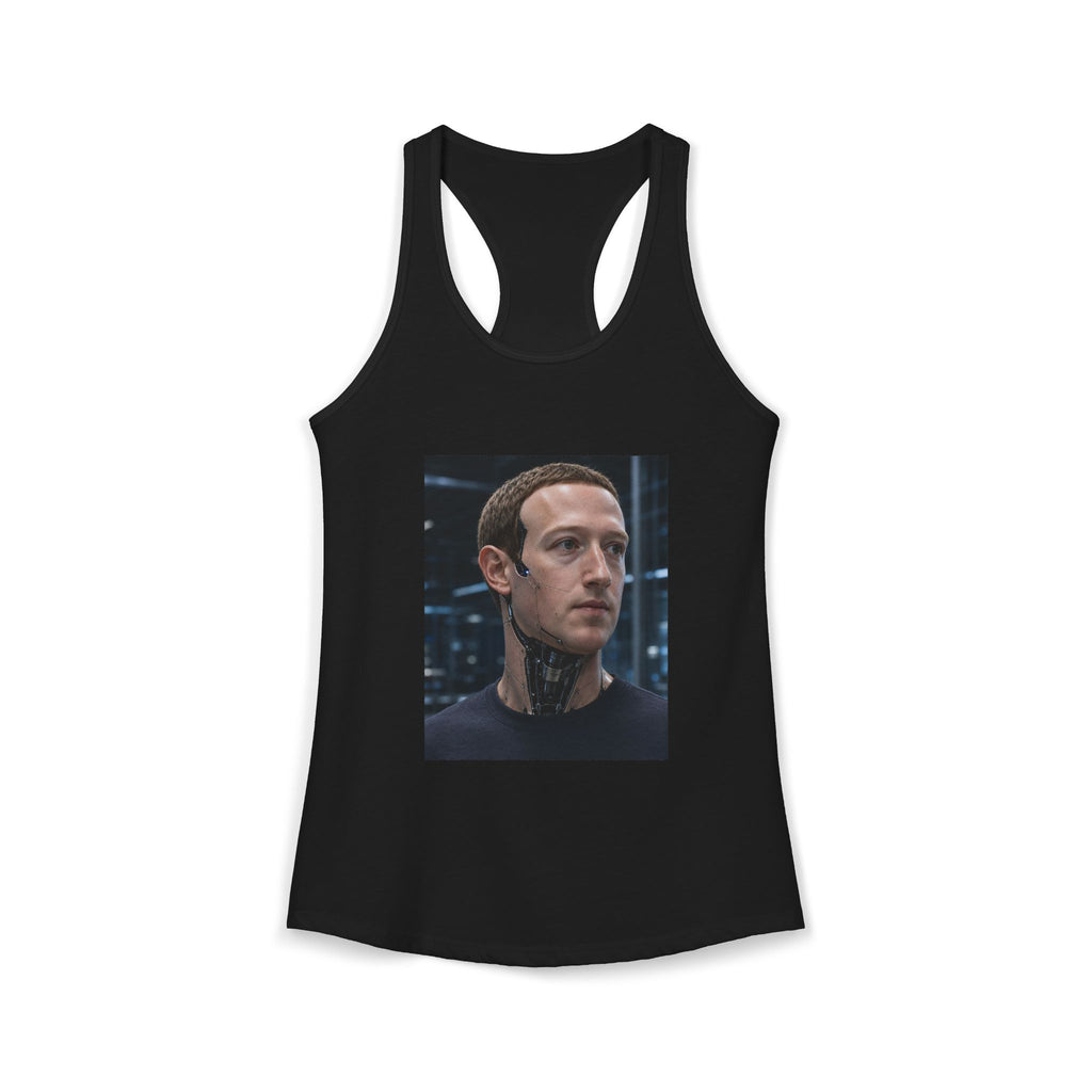 Zuckerberg Android Women's Racerback Tank