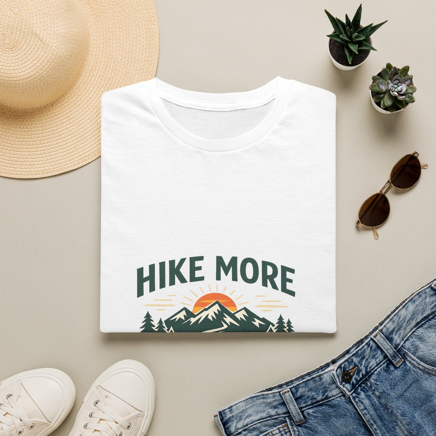 Hike More Worry Less T-Shirt
