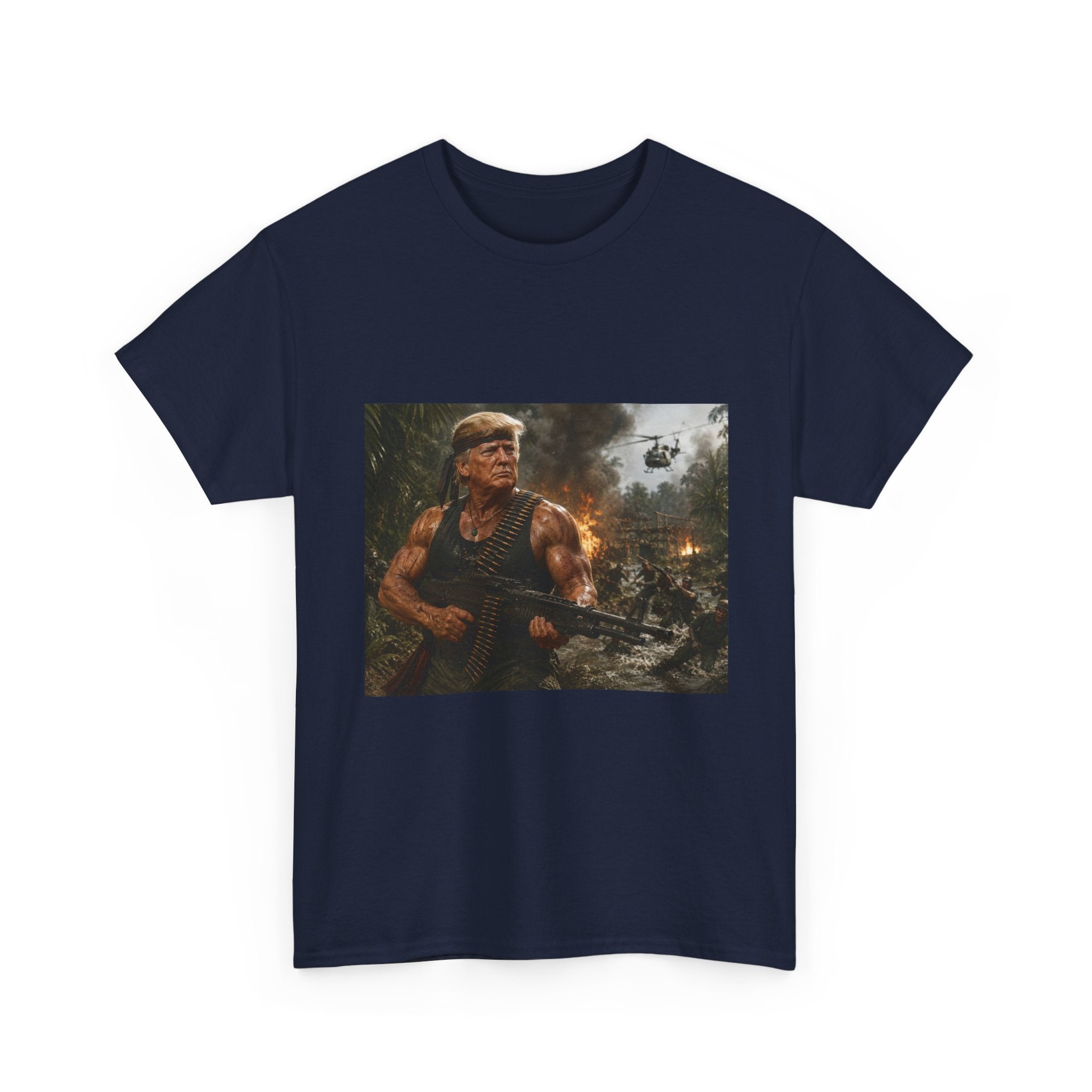 Trump Rambo Shirt - Funny Political T-Shirt - Conservative Gift