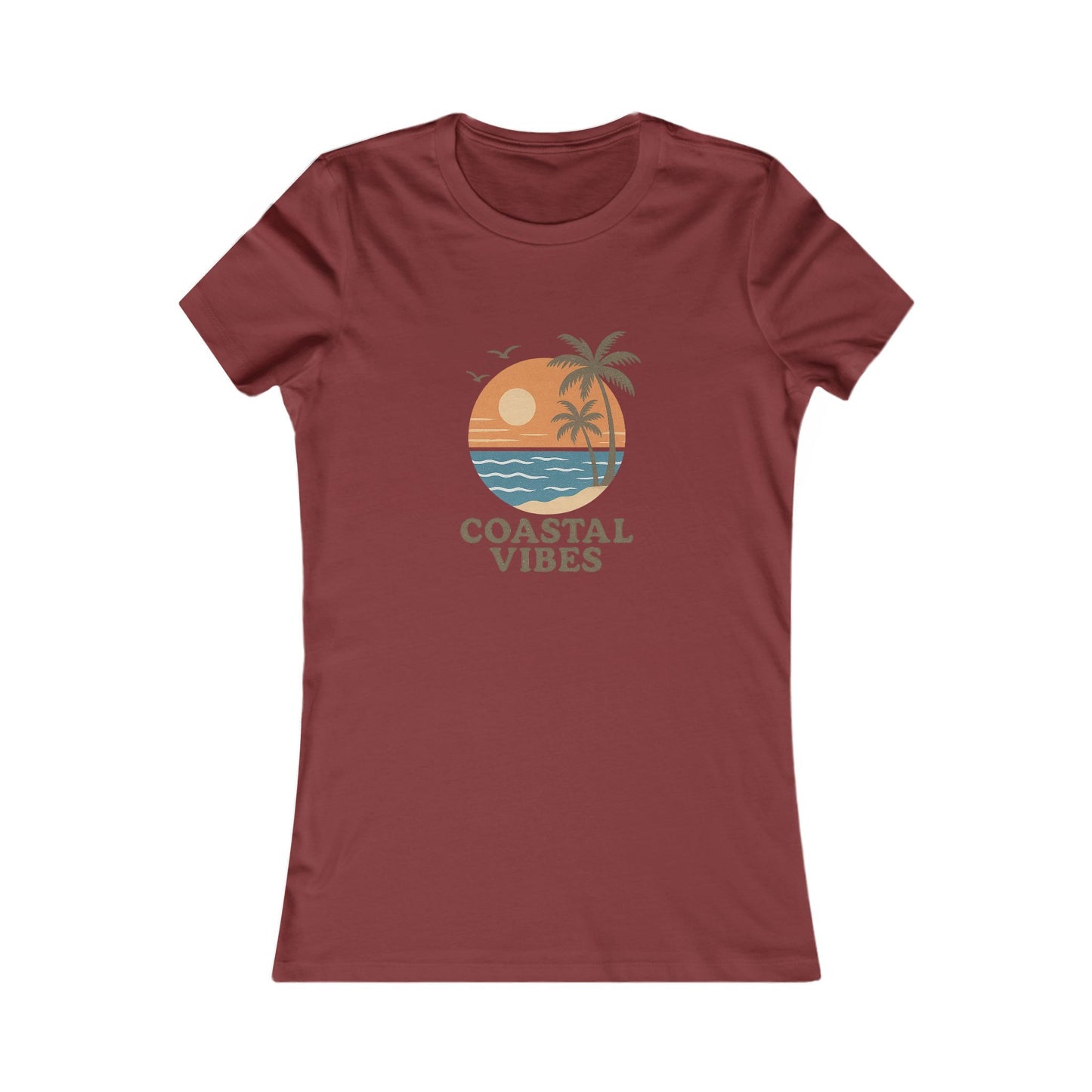Coastal Vibes Women's Favorite Tee