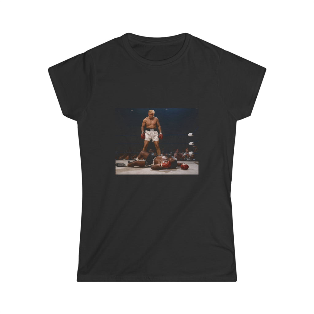 Trump Knockout Women's Tee - Political Parody