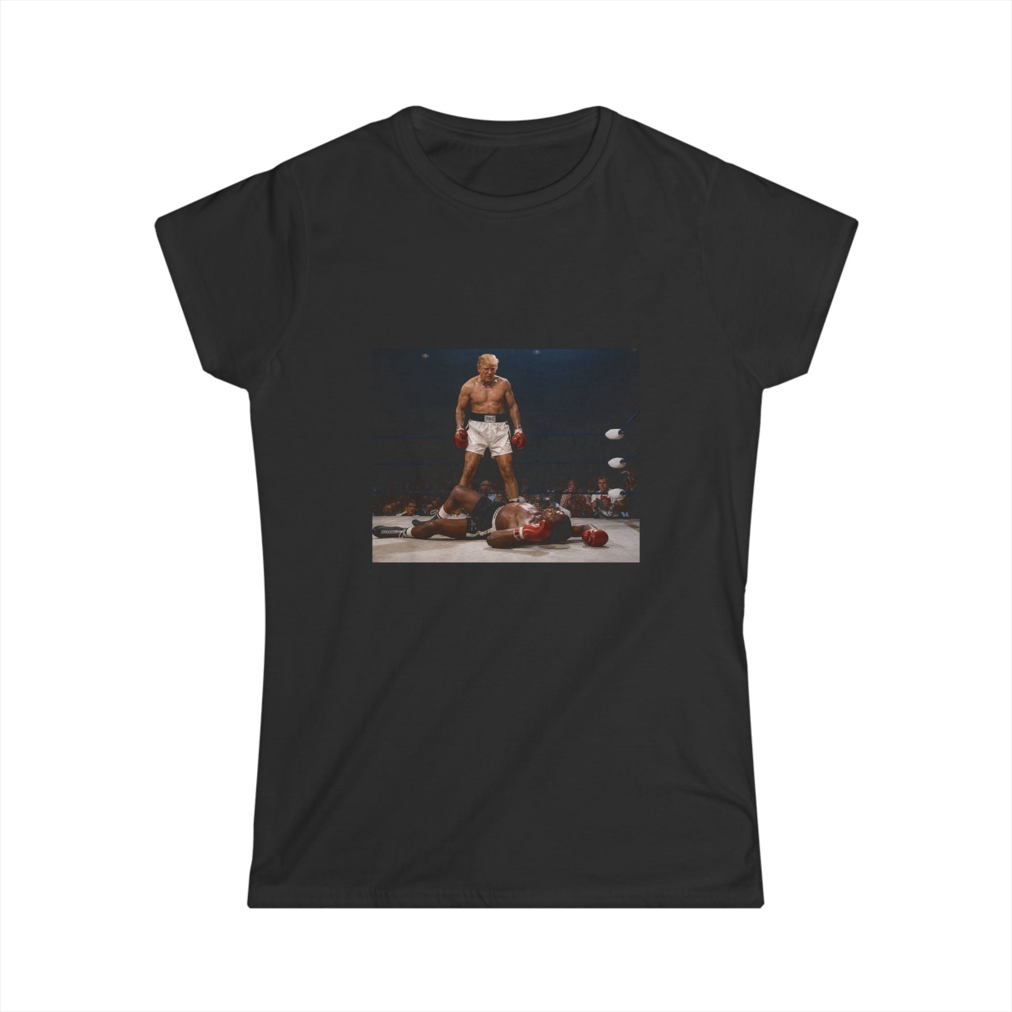 Trump Knockout Women's Tee - Political Parody