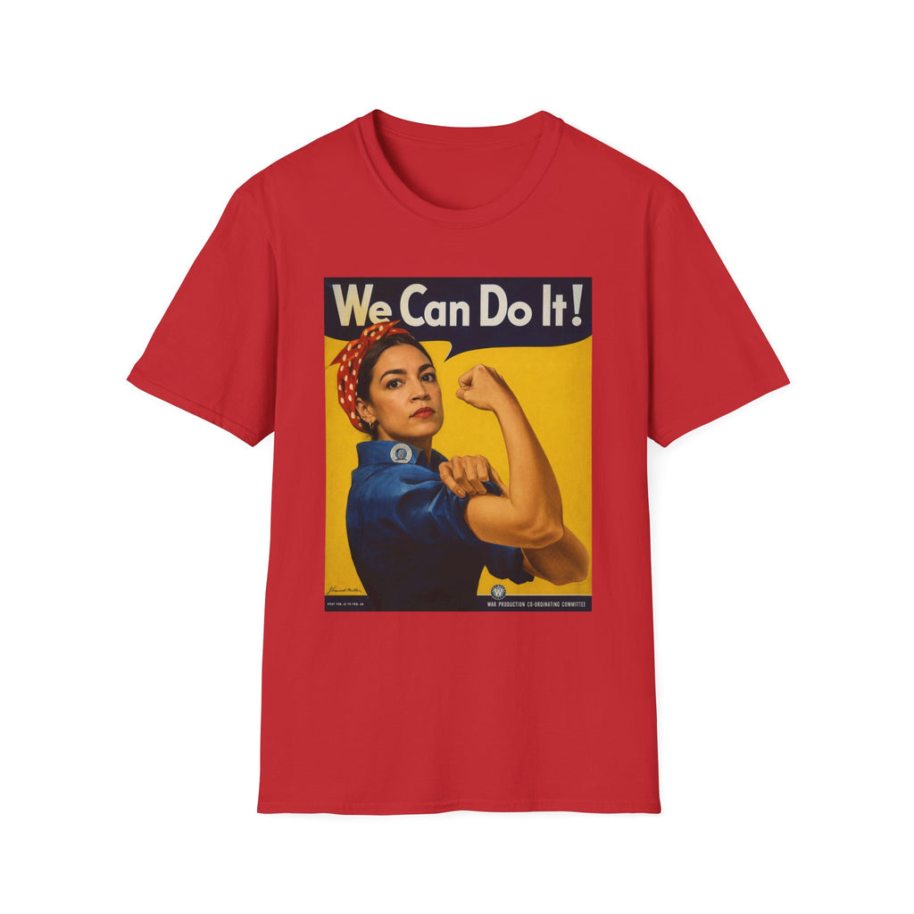 AOC Rosie Riveter T-Shirt - Political Parody Tee