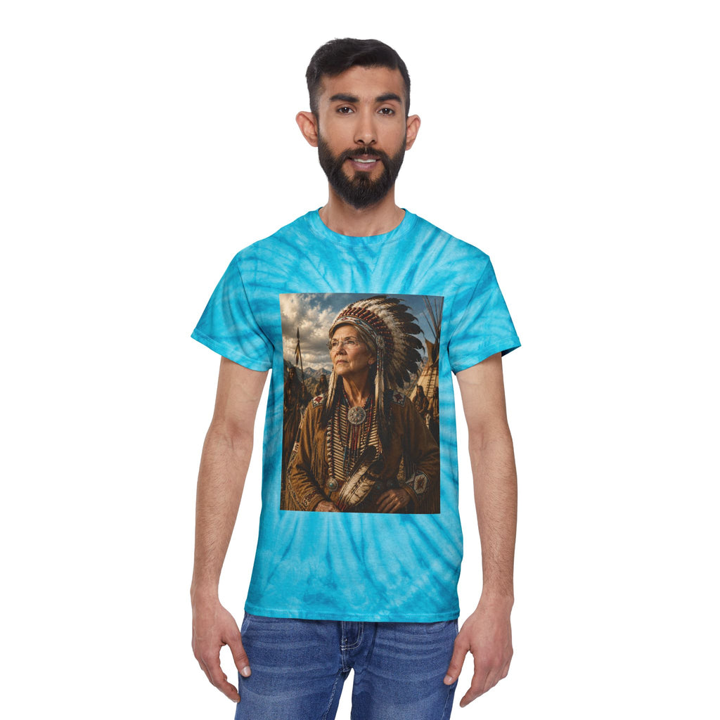 Elizabeth Warren Chief Tie-Dye Cyclone Tee