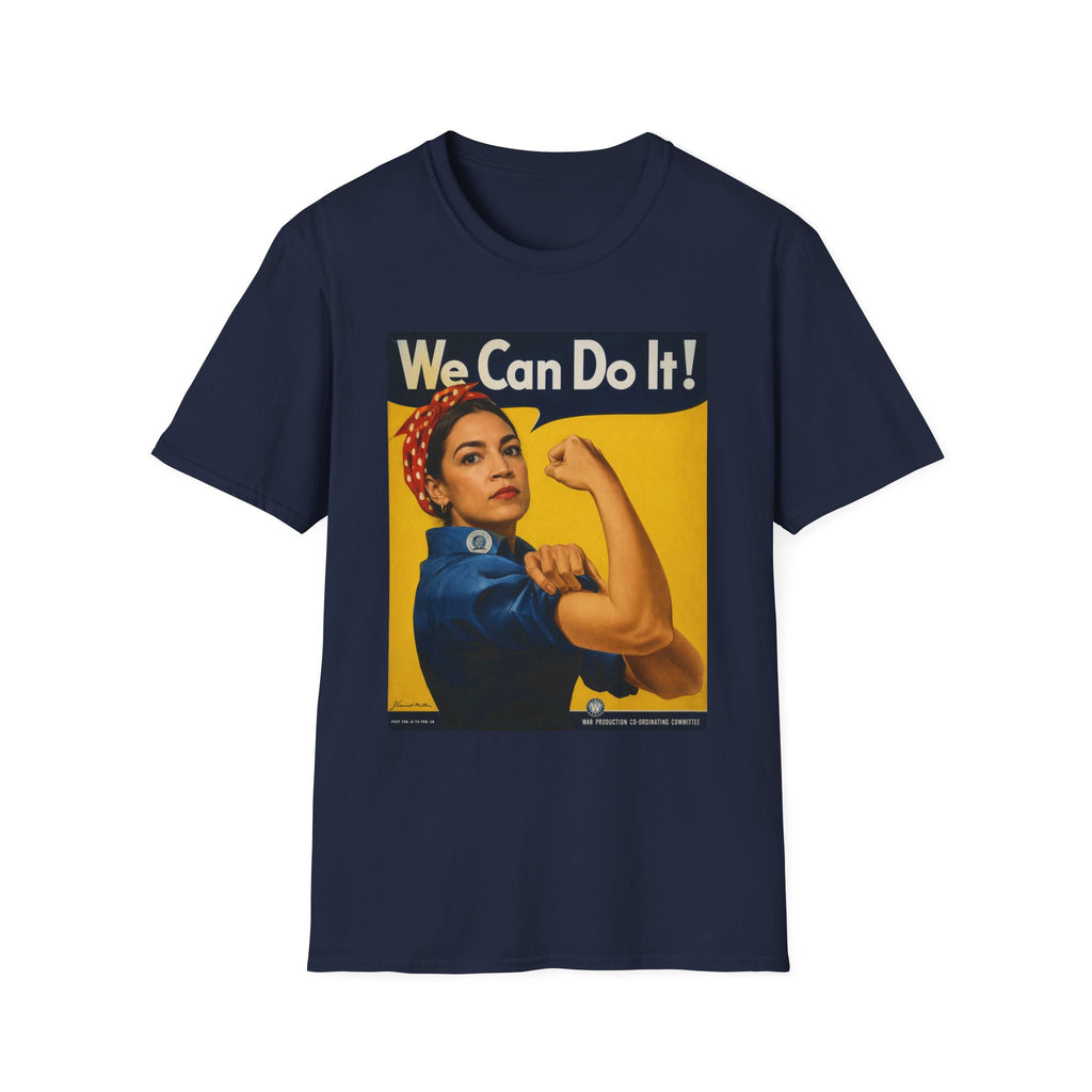 AOC Rosie Riveter T-Shirt - Political Parody Tee