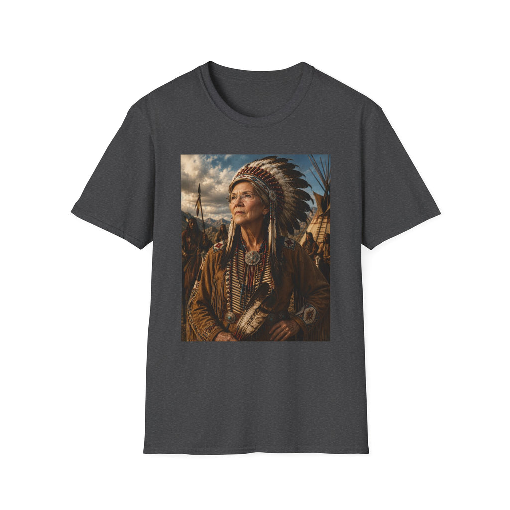 Elizabeth Warren Chief T-Shirt - Political Parody Tee