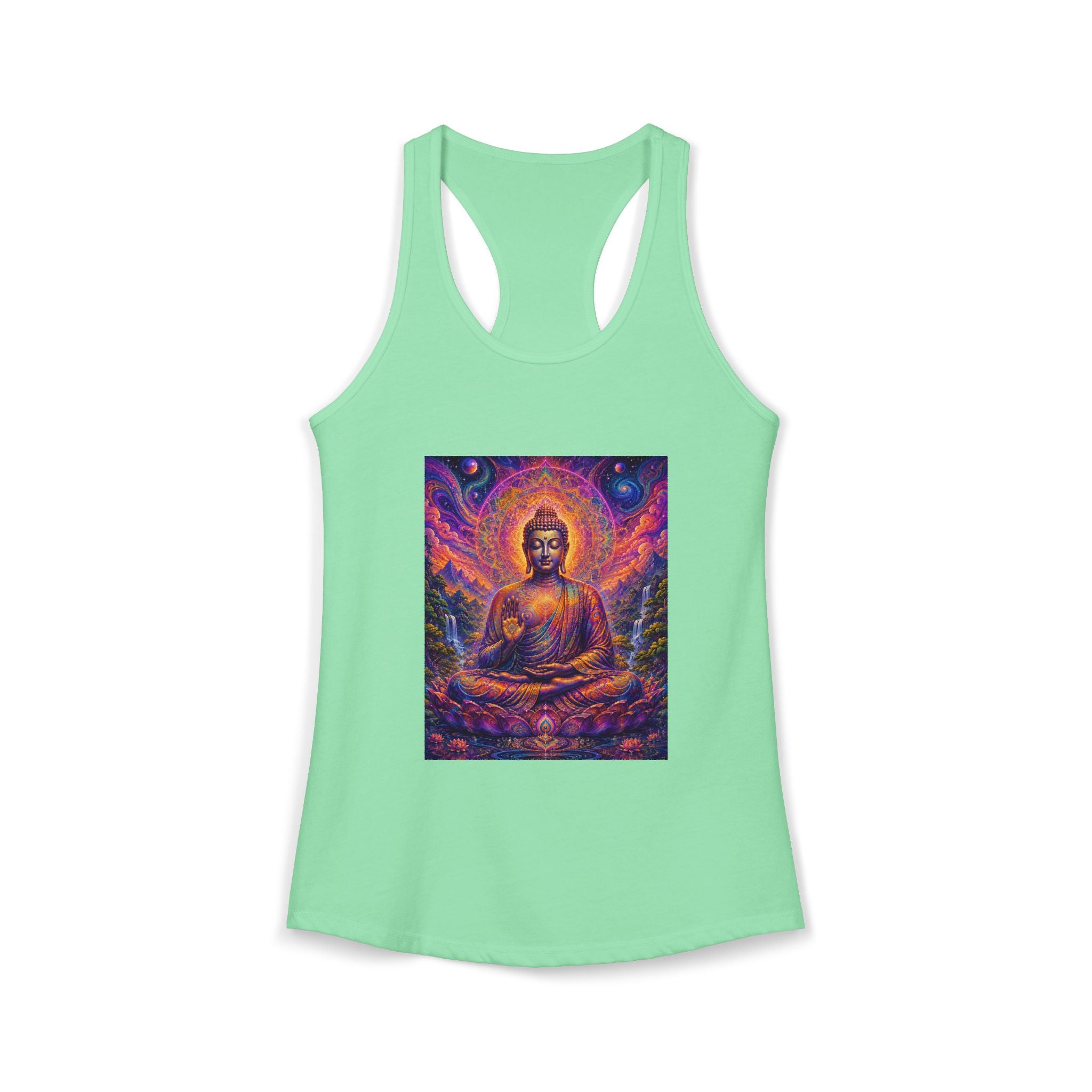 Cosmic Buddha Women's Racerback Tank