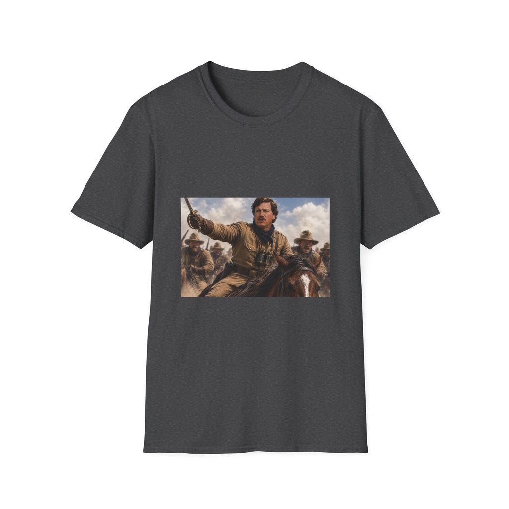 Tucker Rough Rider T-Shirt - Political Parody Tee