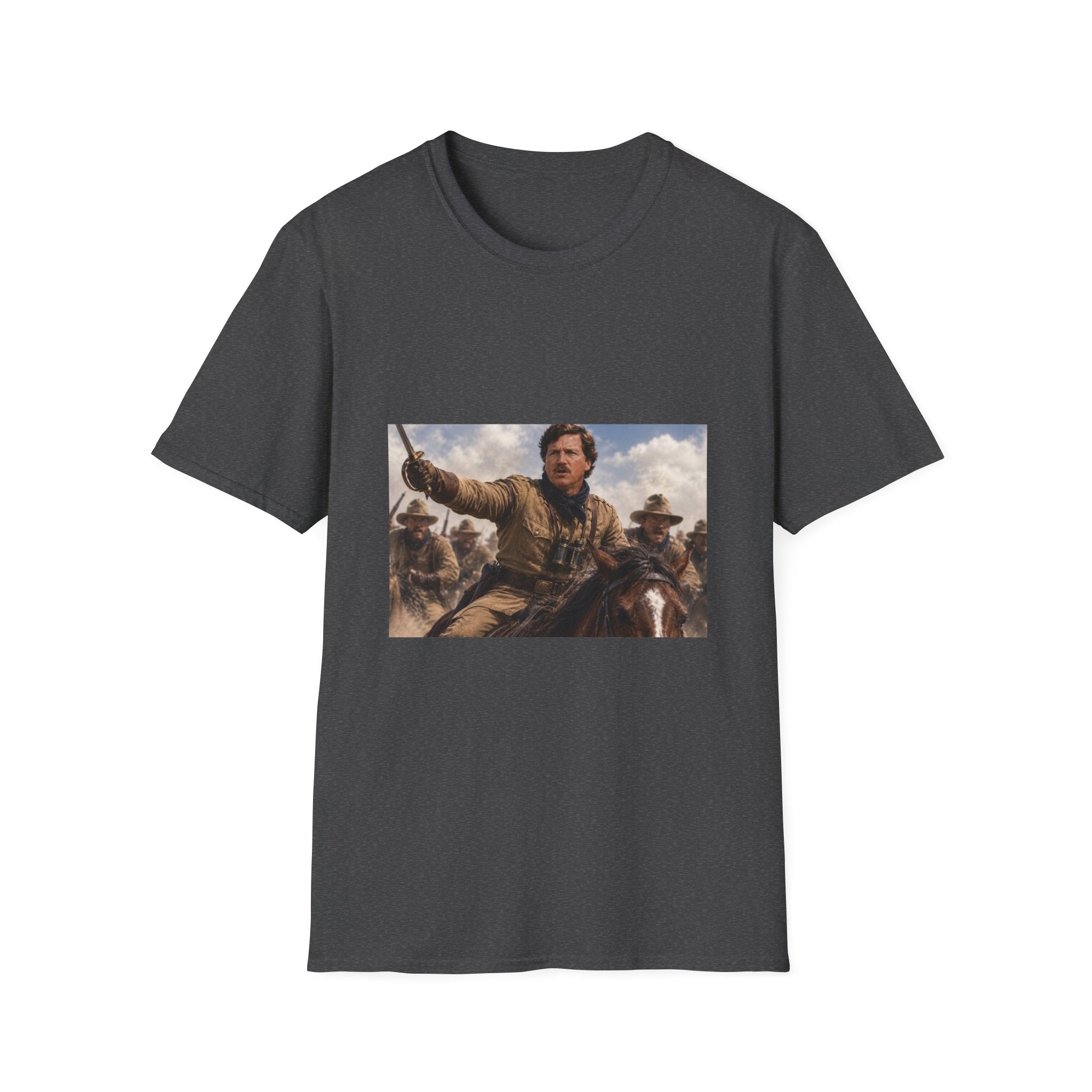 Tucker Rough Rider T-Shirt - Political Parody Tee