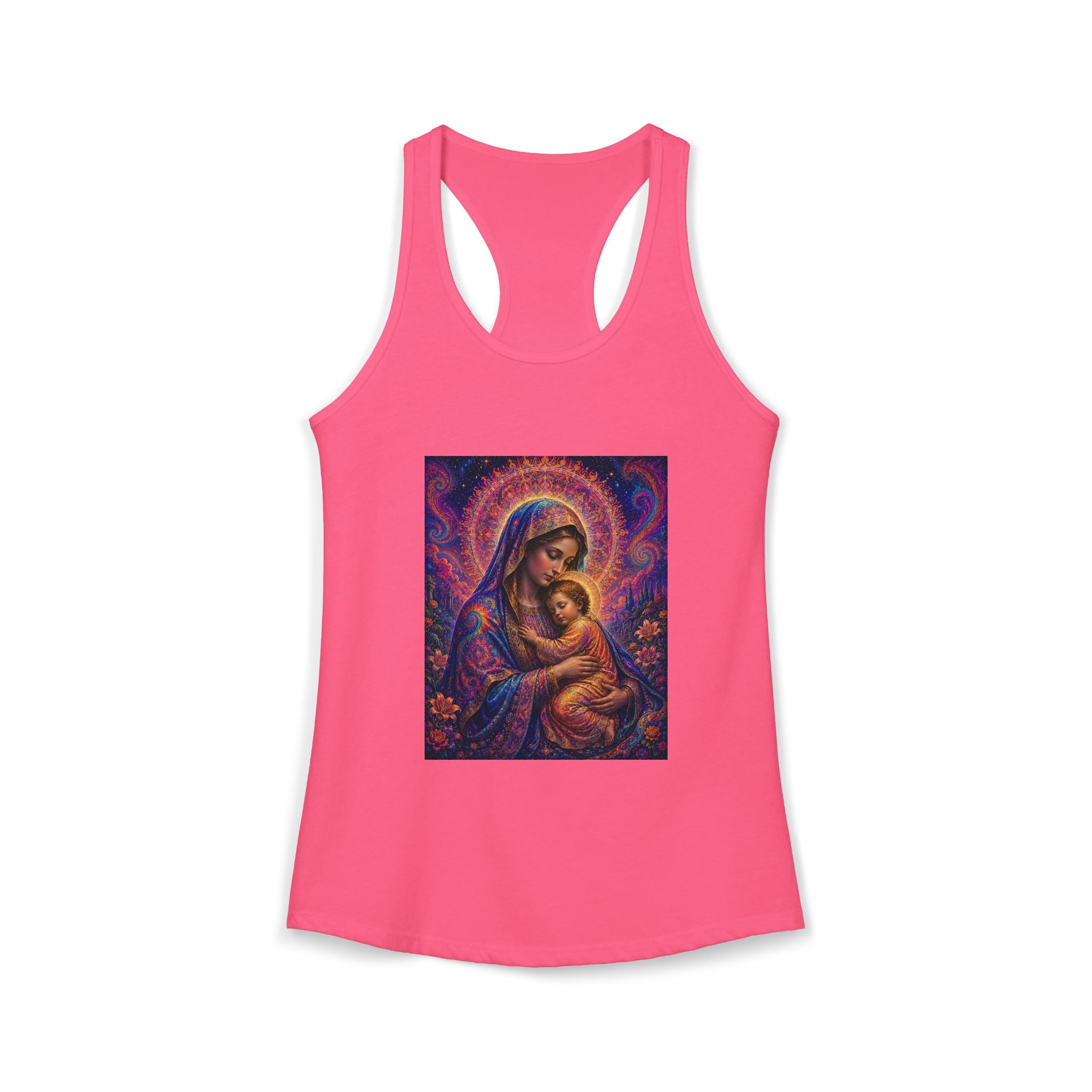 Divine Madonna Women's Racerback Tank