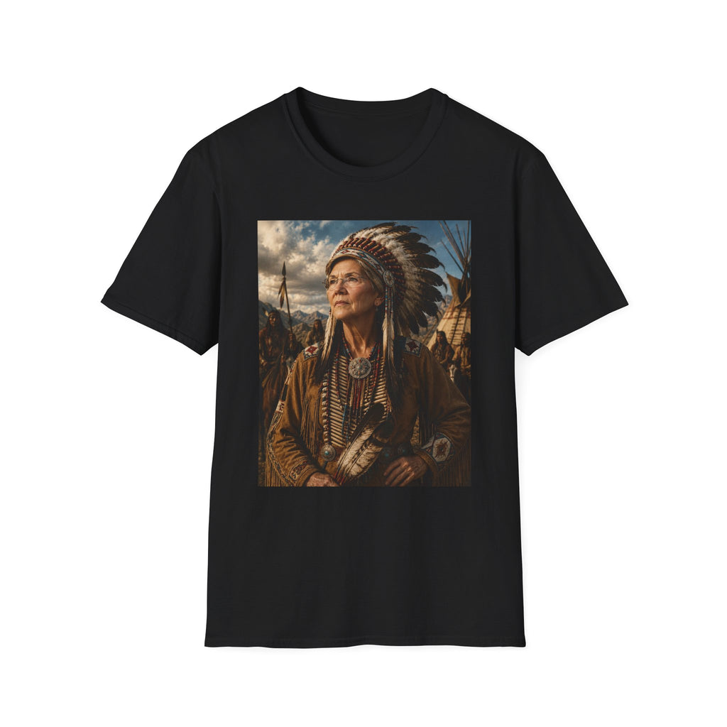 Elizabeth Warren Chief T-Shirt - Political Parody Tee
