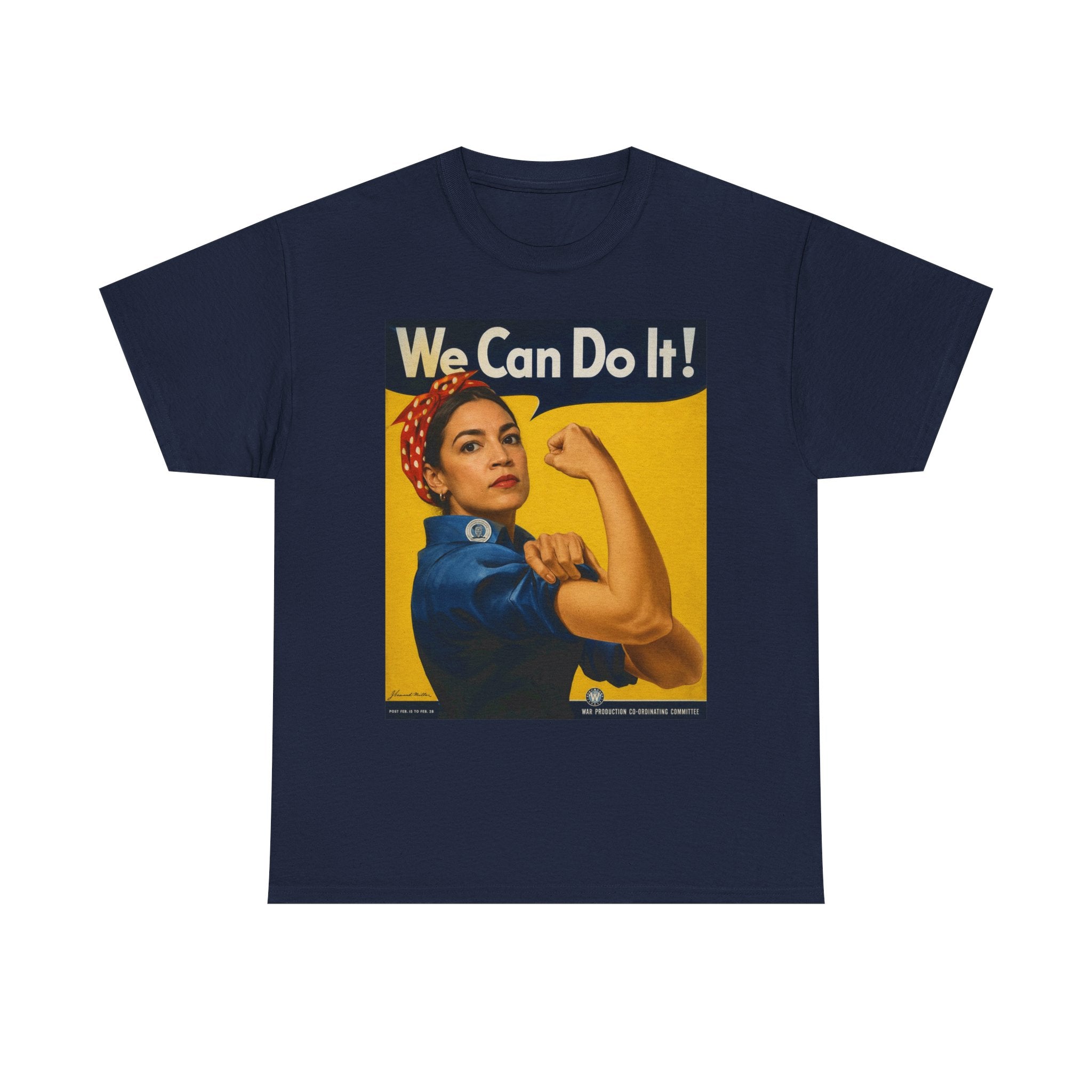 AOC We Can Do It Shirt - Rosie Riveter Feminist T-Shirt - Progressive Gift
