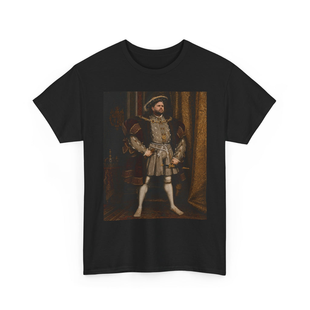 JD Vance King Shirt - Henry VIII Parody T-Shirt - Funny Political Gift