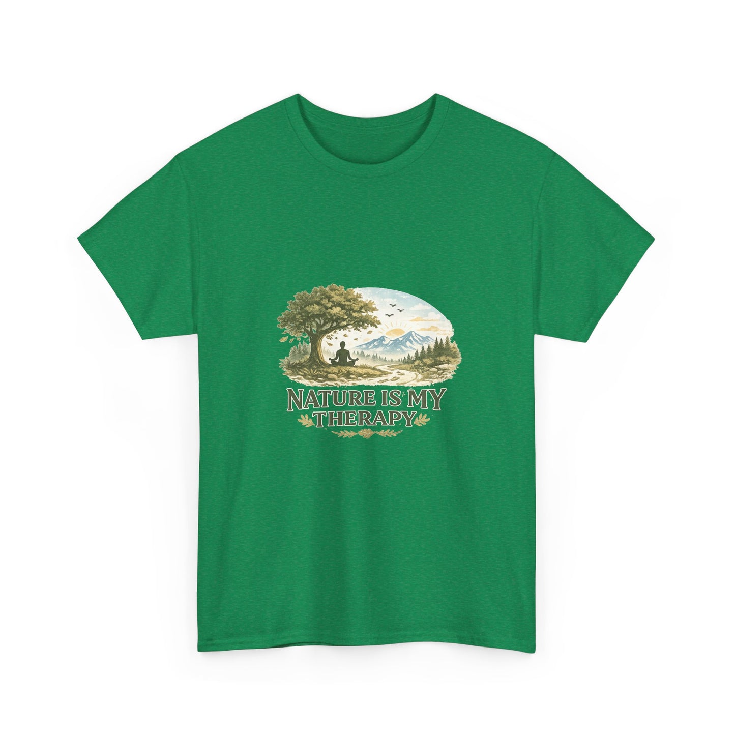 Nature Is My Therapy Unisex Heavy Cotton Tee