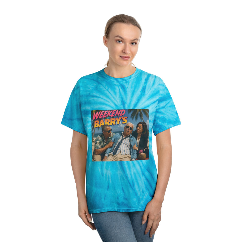 Weekend at Barrys Tie-Dye Cyclone Tee