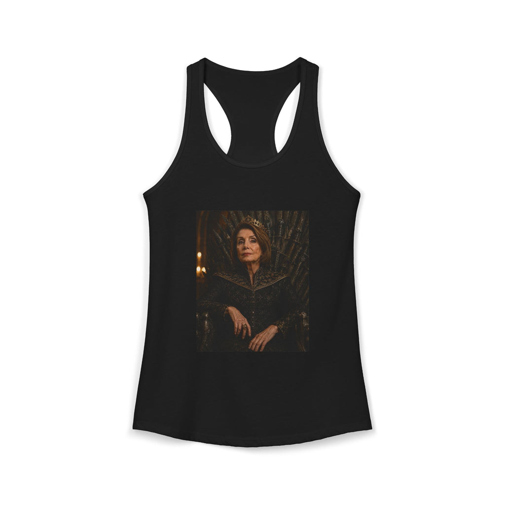 Pelosi Queen Throne Women's Racerback Tank