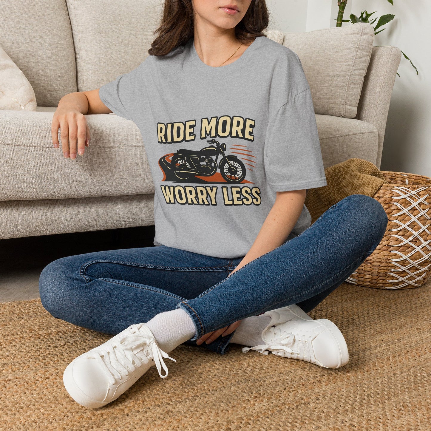 Ride More Worry Less T-Shirt