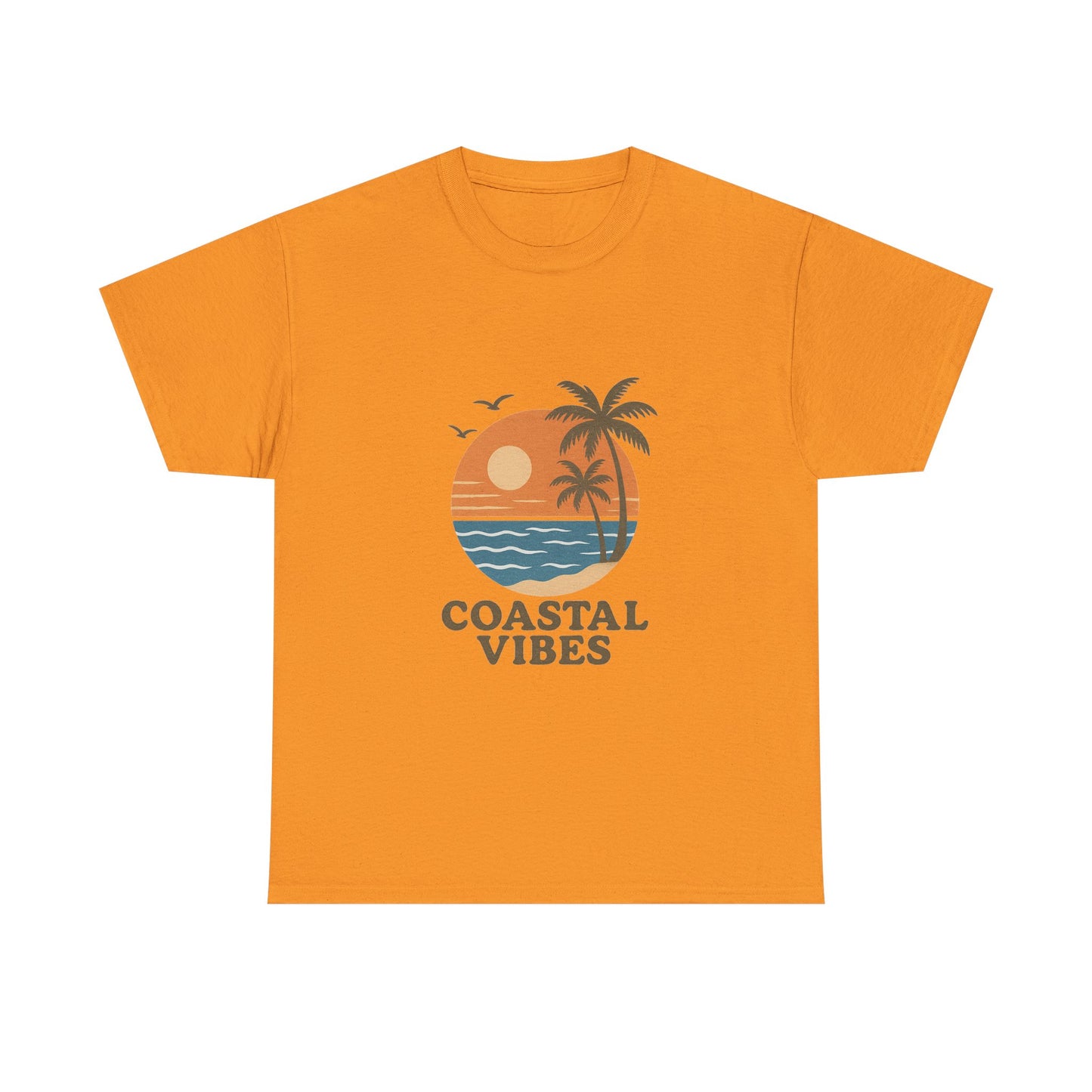 Coastal Vibes Unisex Heavy Cotton Tee