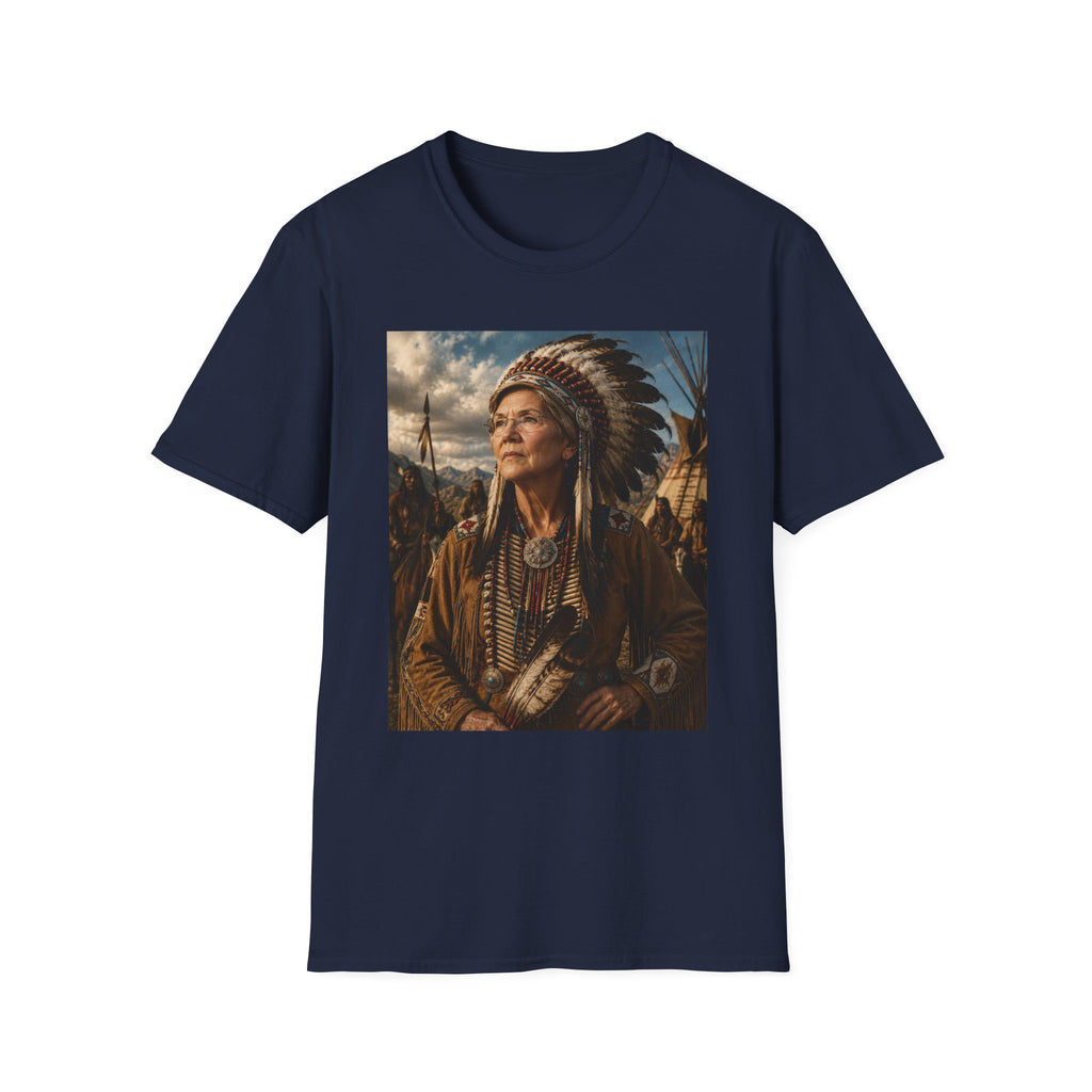 Elizabeth Warren Chief T-Shirt - Political Parody Tee