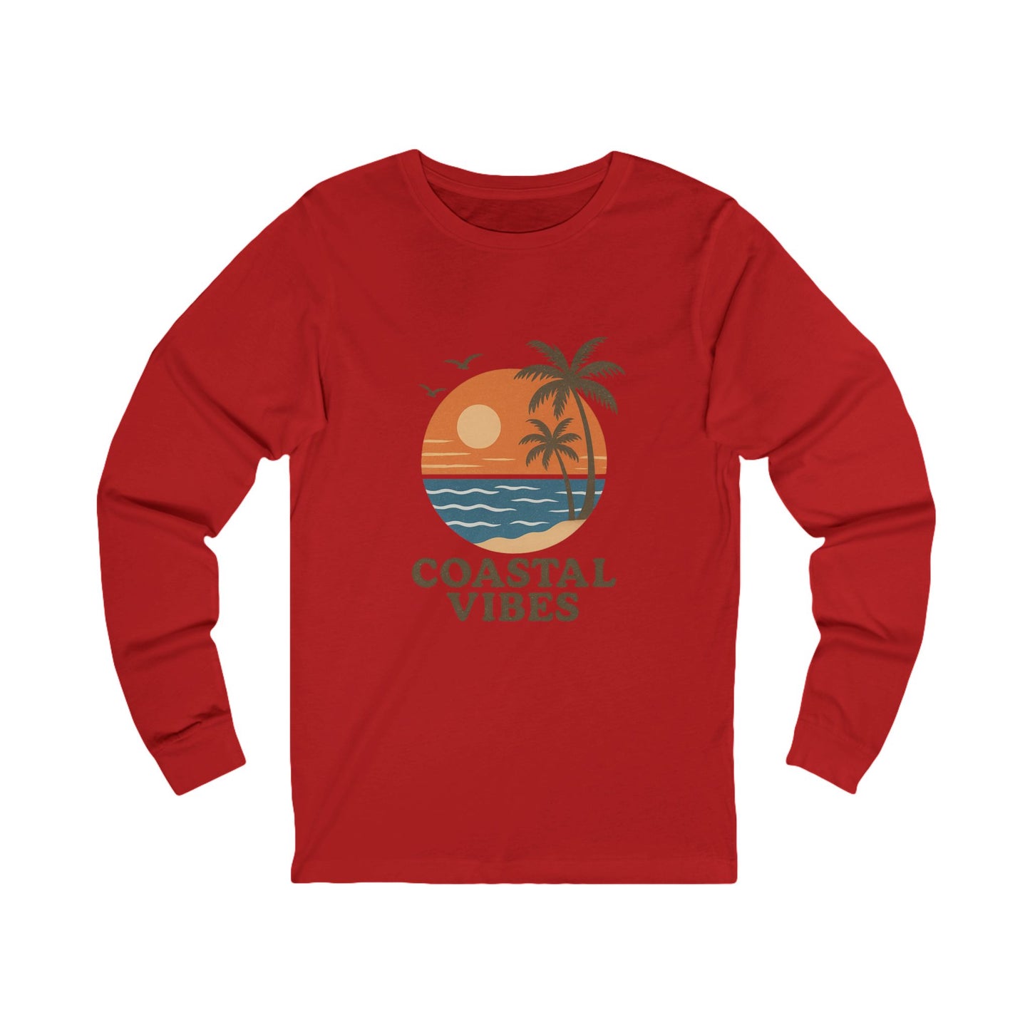 Coastal Vibes Unisex Long Sleeve Tee