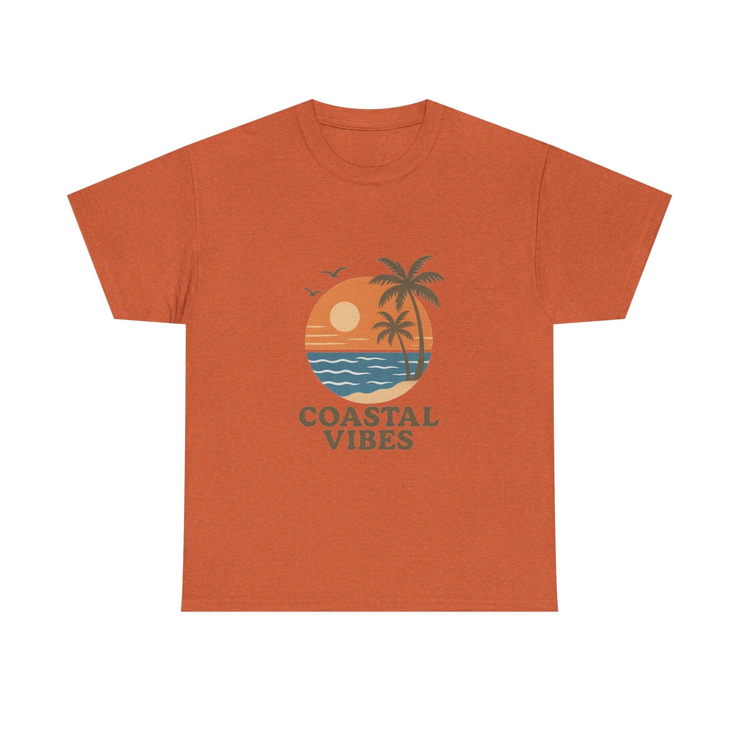 Coastal Vibes Unisex Heavy Cotton Tee