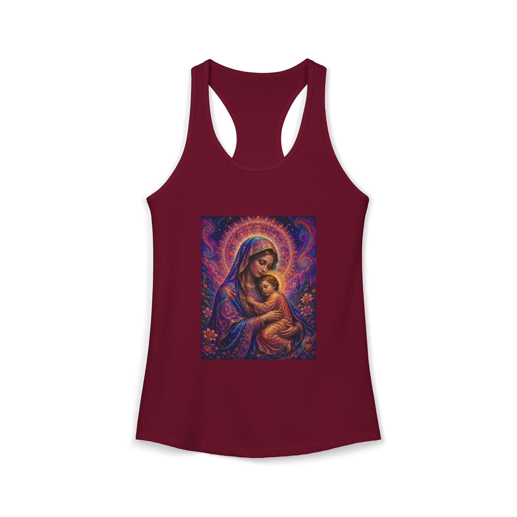Divine Madonna Women's Racerback Tank