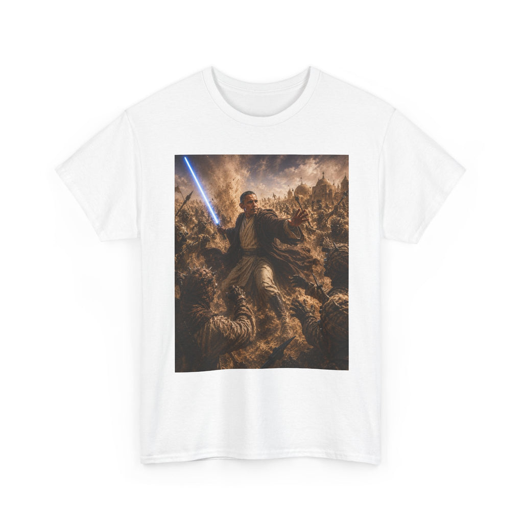 Obama Jedi Shirt - Star Wars Parody T-Shirt - Political Sci-Fi Gift