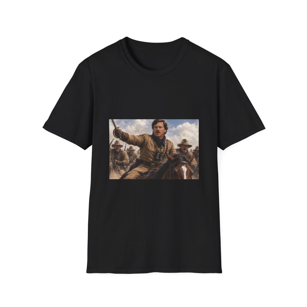 Tucker Rough Rider T-Shirt - Political Parody Tee